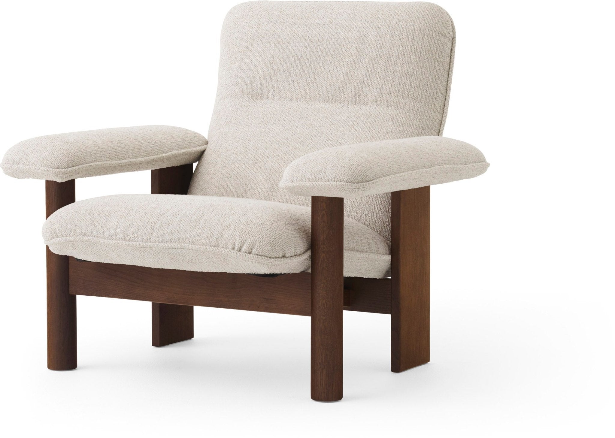 Brasilia Lounge Chair & Ottoman - Upholstered