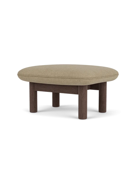 Brasilia Lounge Chair & Ottoman - Upholstered