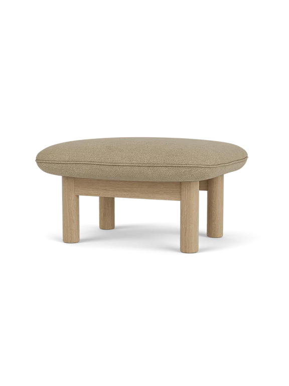 Brasilia Lounge Chair & Ottoman - Upholstered