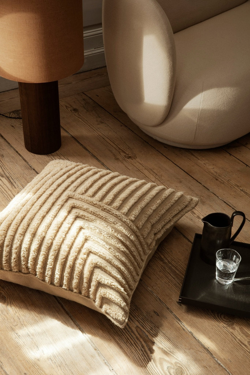 Crease Wool Cushion
