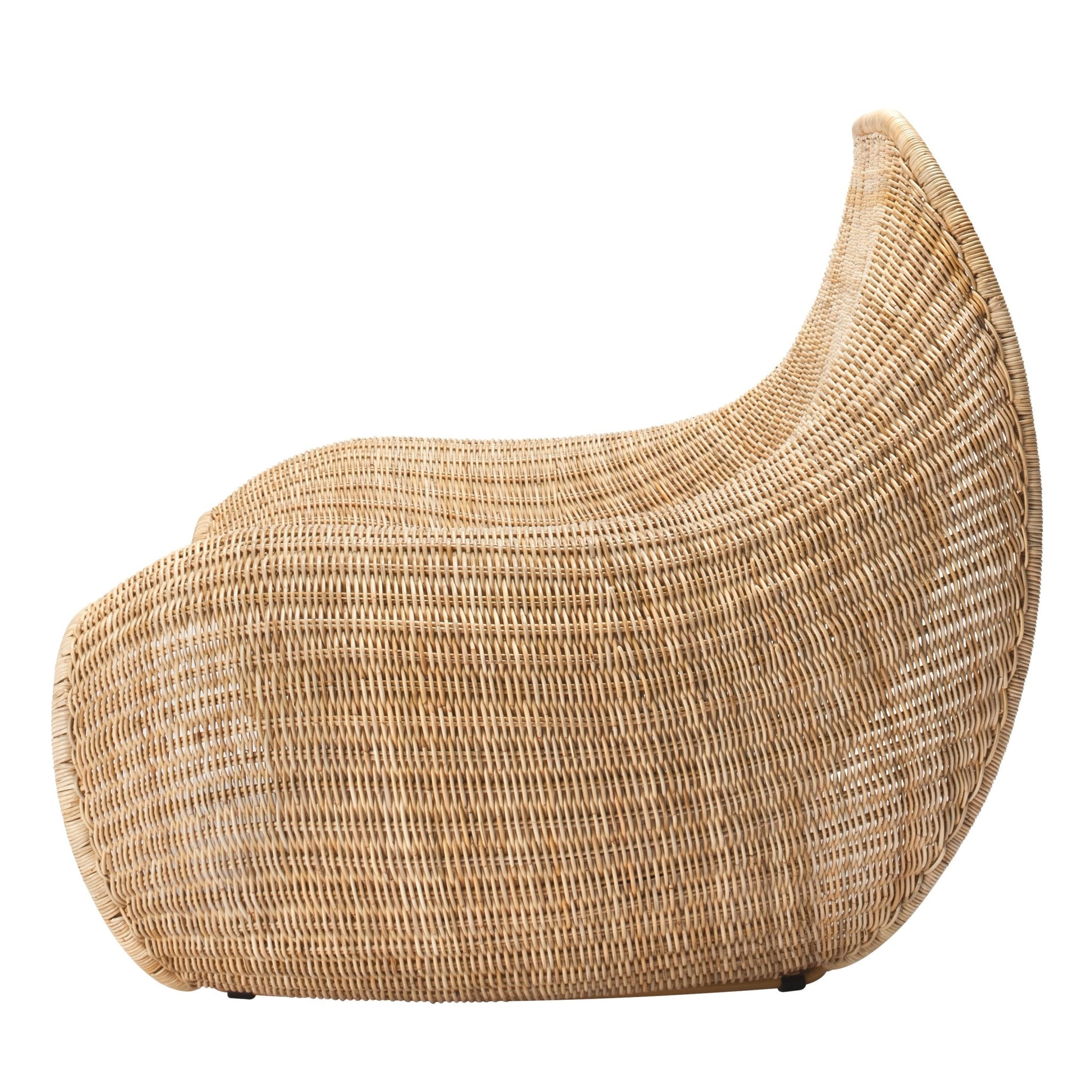 Snug Rattan Lounge Chair