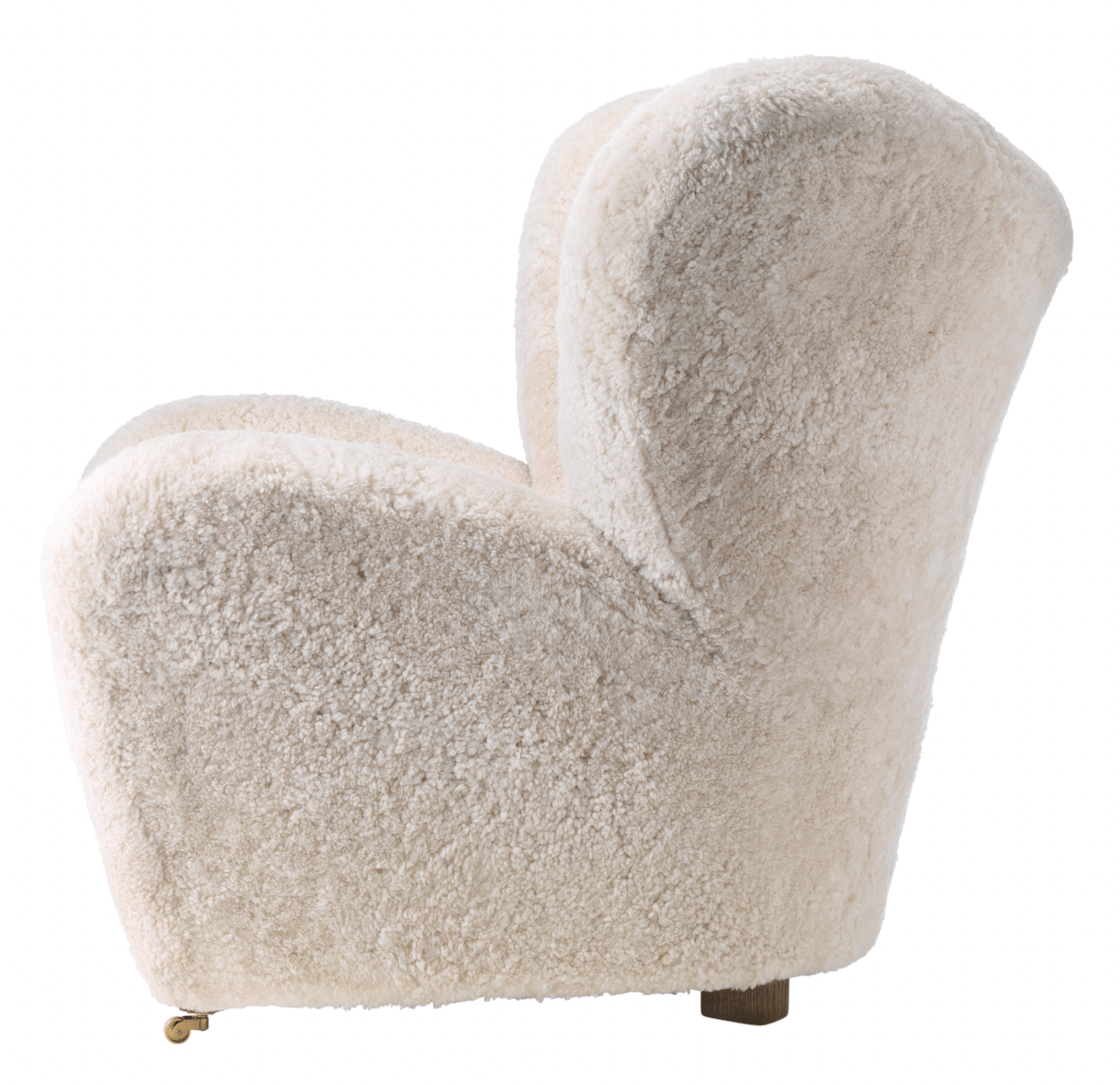 The Tired Man Chair & Footstool - Sheepskin